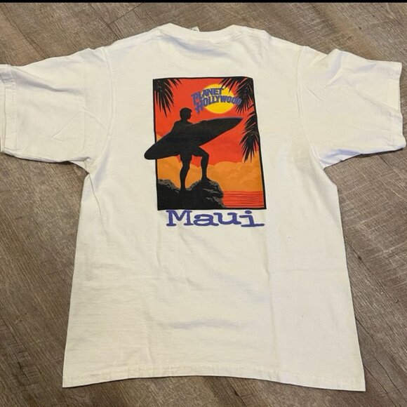 90s Planet Hollywood Vintage Shirt Small - Picture 1 of 5